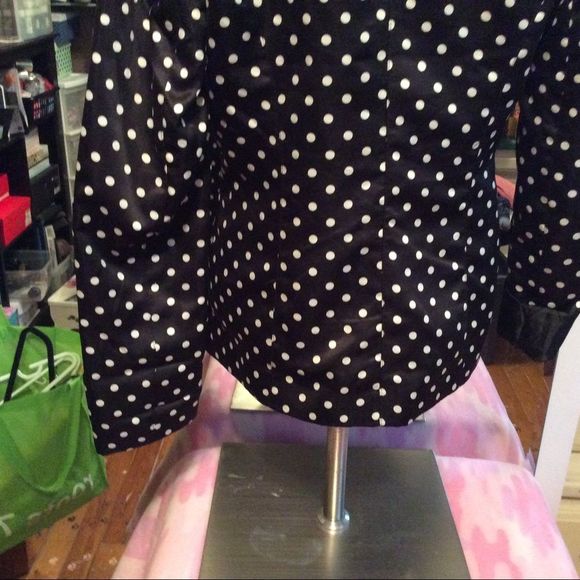 Dynamite size S. black / white Polkadot blazer - Picture 4 of 9